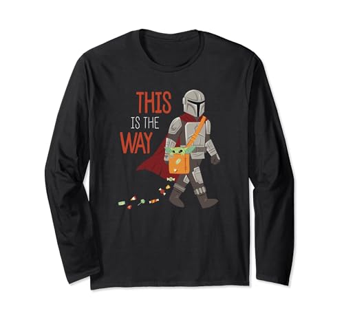 T-shirt Star Wars Mandalorian Halloween vêtement manches longues coton C2