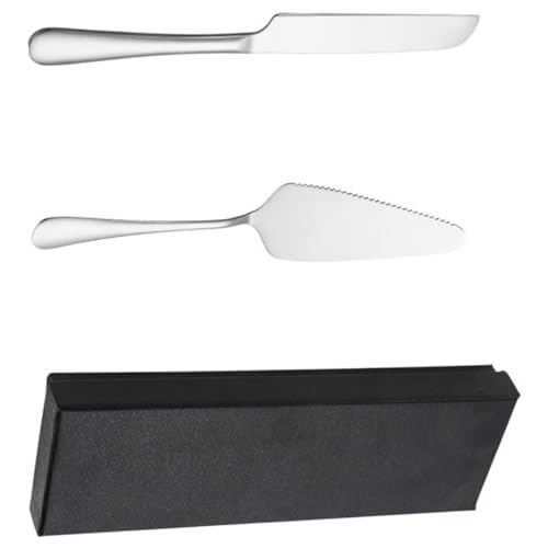 CRILSTYLEO Cortador De Tartas Juego De Herramientas De Corte De Pastel Espátula Portátil