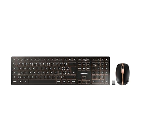 Cherry DW 9100 Slim ensemble sans fil idéal pour le télétravail et les bureaux épurés