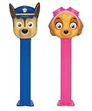 PEZ Paw Patrol Dispenser Set | Chase And Skye PEZ Dispensers | Paw Patrol Candy Dispensers Set | Paw Patrol Party Favors, Toys, Party Supplies