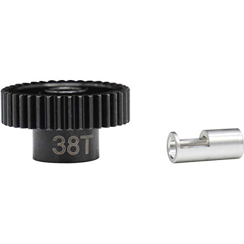 Hot RacingNSG838 38t Steel 48p Pinion Gear 5mm & 1/8