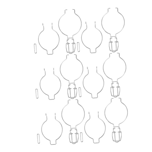 BRIGHTFUFU De Sellada Inoxidable 6 Unidades Clips para Frascos Hermético Almacenamiento