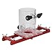 Depisuta Woodworking Trimmer Router Base, 2 in 1 Wood Palm Router Base Slotting Bracket Compatible with 65mm Trimmer for Cabinet Furniture Making