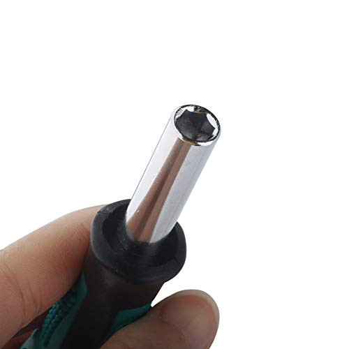 6.35Mm Mini Short Screwdriver Handle Magnetic Bit Holder Extension 1/4 Inch Hex Shank Socket Adapter Hand Tools #TOP1