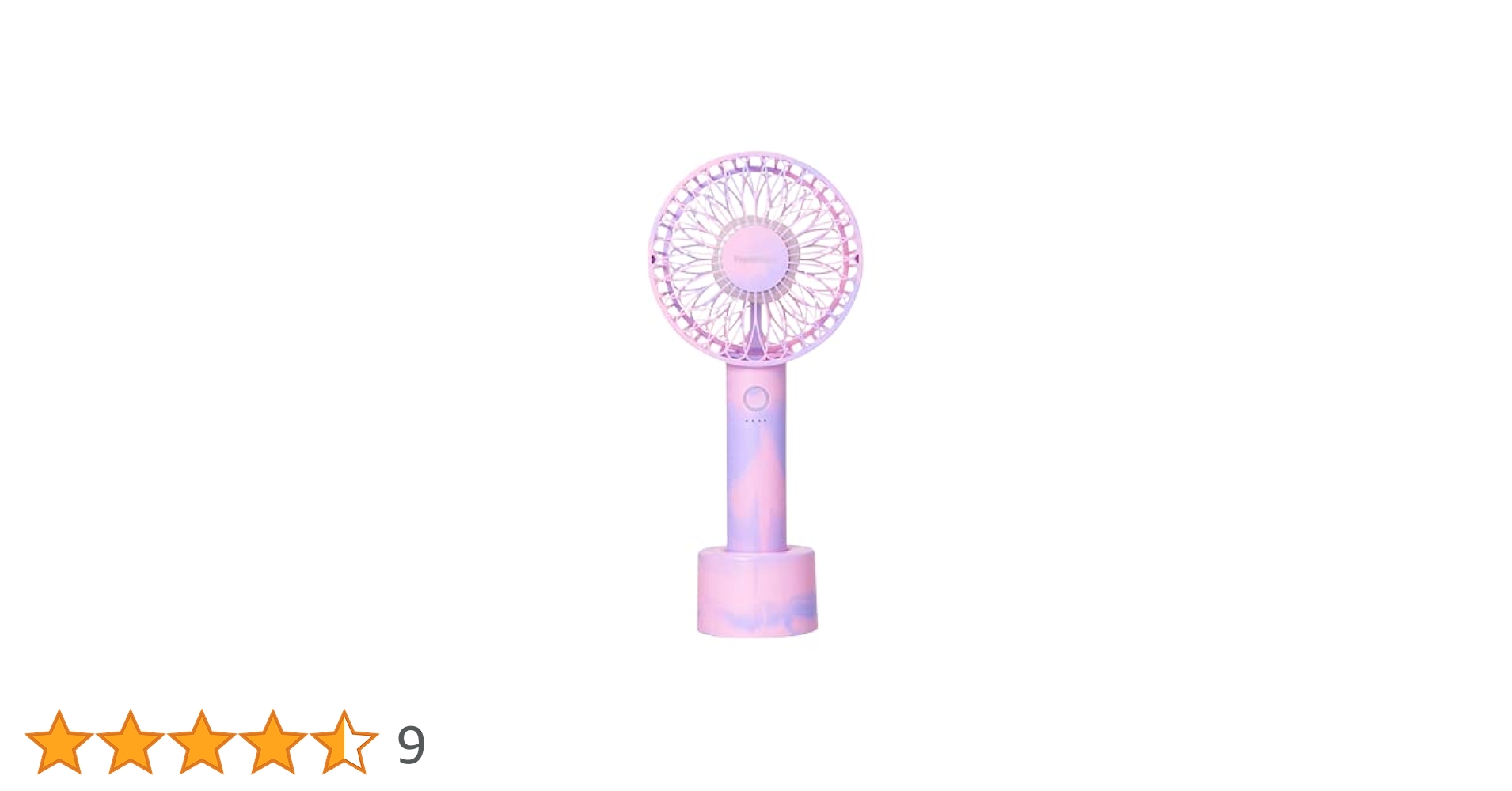 2022年モデル　Francfrancハンディーファン　マーブルパープル Amazon | 【2024年モデル】 Francfranc フランフラン フレ