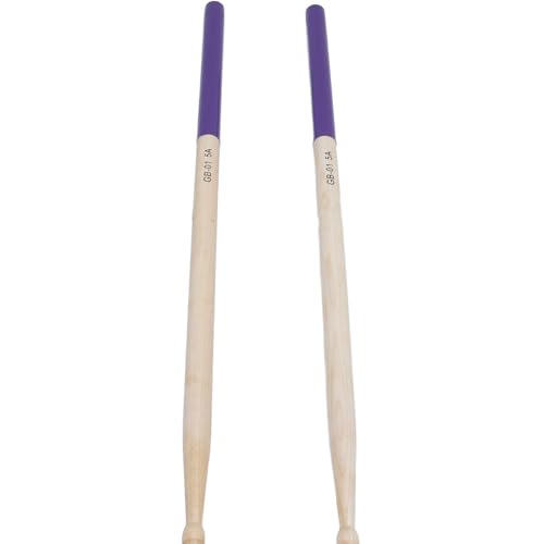 Juego de 3 pares de baquetas 5A de madera de arce miniatura 7