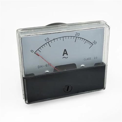 Ampèremètre analogique AC 0-30 A boîtier panneau carré 60x70 mm - 6
