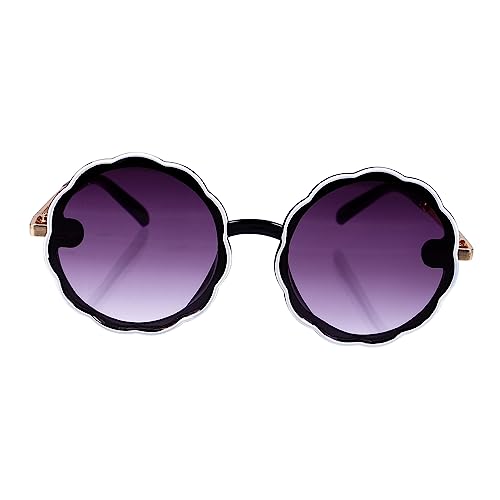 1Pair Round Sunglasses Fashion Sun Shades for Boys Protection Comfortable Fit for Beach School Parties Stylish and Chic Design for Spring Summer