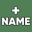 Dark Green + Name
