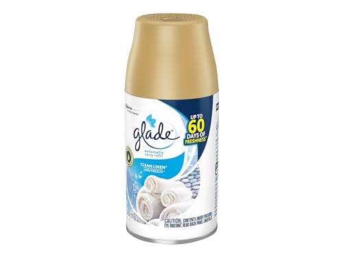 Glade Automatic Spray Air Freshener Kit, Clean Linen, Holder + 2 Refills - image 4