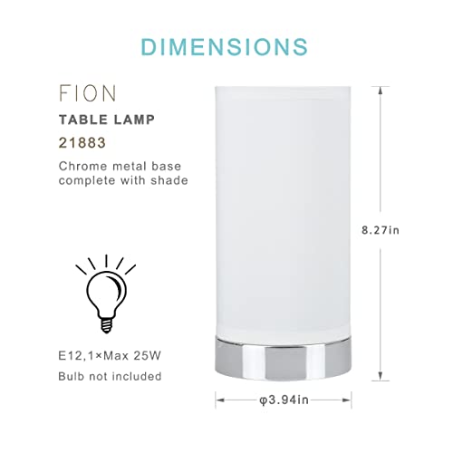 Lámpara de Mesa Pequeña FION Moderna 3.94x8.27 in miniatura 5
