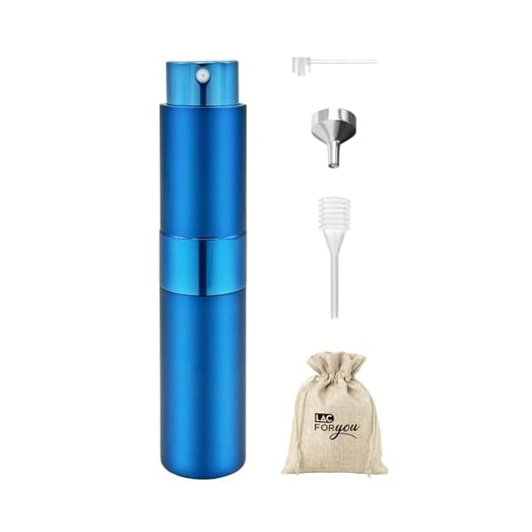 LAC FOR YOU 1Stück 8ml Parfümzerstäuber Nachfüllbar für Unterwegs - Portable Parfüm Abfüller Leer Reise Zubehör