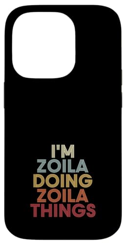 Zoila Name Zoila Personalized Name First Given �X�}�z�P�[�X iPhone 14 Pro �p