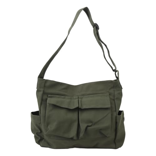 Canvas Bag Vintage Large Capacity Sturdy Shoulder Bag for Travel Work Canvas