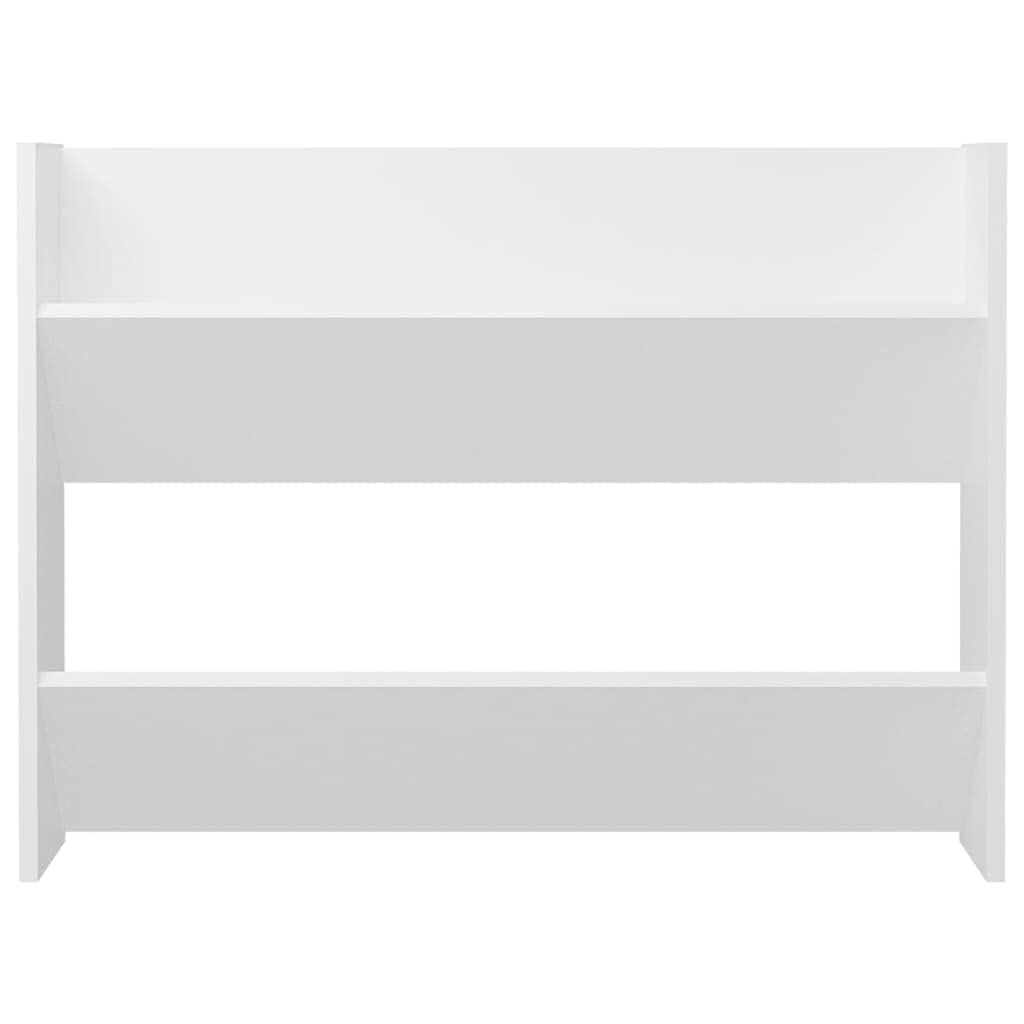 Scarpiera da parete bianca, 80 x 18 x 60 cm, in legno, multiuso, per bagno, camera da letto, dormitorio, ingresso, cucina