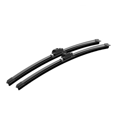 Escobillas Limpiaparabrisas Delanteras Para Jeep Para Wrangler TJ JK JL 1996 2023 2 Unidades Accesorios Para Parabrisas 2000 2010 2016 2019 2021 Hojas Repuesto Limpiaparabrisas(Black,JK (2007 2017))