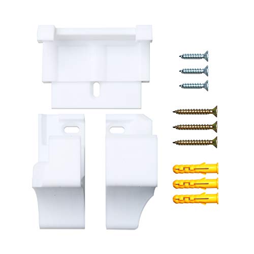 SHEAWA Enhancement - Soporte de pared para PlayStation 4 PS4 Slim Pro Console Came Pad (PS4 Slim, blanco)