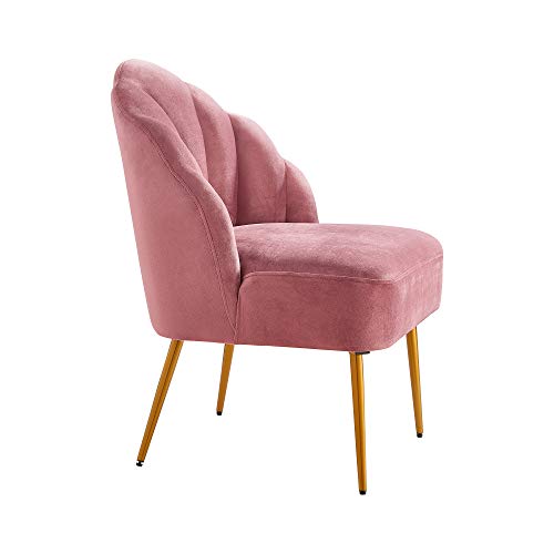 Ball & Cast Accent Chair, 26D X 23.5W X 32.25H In, Rose #TOP2