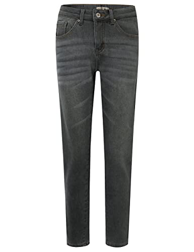 Camii Mia Jean pour femme - Doublure polaire - Stretch - Skinny - Coupe slim - Thermique, gris clair, 26W x 30L Cover