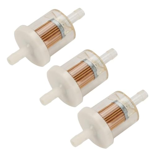 691035 1/4”直列式BriggsとB&S芝刈り機付属品の燃料フィルター40ミクロン493629 5065、交換493629 506 5 49019-7001(3パック)