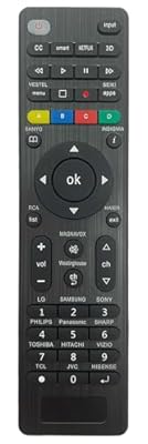 Universal TV Remote Control Replacement for Samsung Compatible with LG Vizio TCL Sony Hisense Sanyo Insignia and Other LED Smart TV Brands(1 Pack)