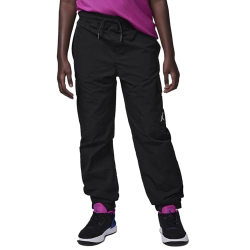 Jordan Big Kids' Double Cargo Pants (95D379-023, Black)
