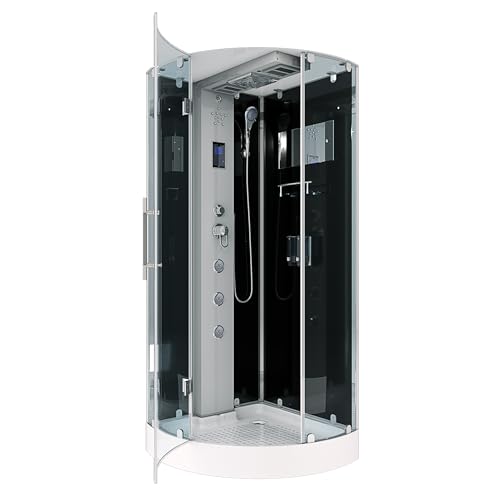 AcquaVapore D37-23L0 Dusche Duschtempel Komplett Duschkabine 100x100