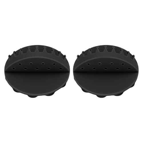 Recolector de Cabello para Ducha Garosa Silicona Negro miniatura 5