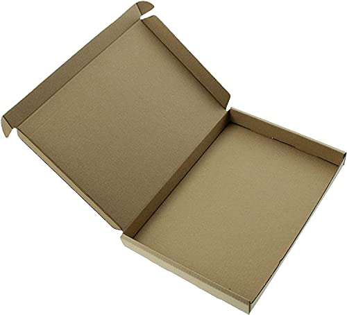 A-Z® Packaging Solution A5/C5 PIP Box Shipping Royalmail Mail Postal Large Letter Boxes Size 3 Layer Large Letter Mailing Brown Cardboard Boxes (50-200Pcs) (50)