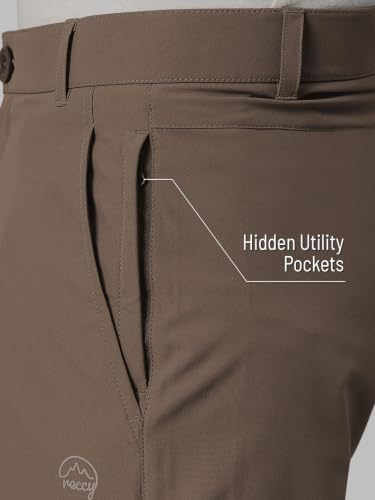 Image of Reccy Men's Trekking Hiking Camping Regular Fit Nomadic Lite Pants - Ultralight, Water Resistant, Highly Breathable, UPF 40 Sun Protection