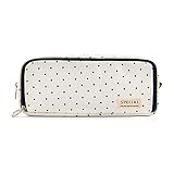 bolsa escolar 2019 【Estuche para lápices grande de alta calidad】Este estuche para lápices está hecho de tela Oxford de alta calidad, que es flexible y duradera, resistente a los arañazos y a la suciedad, duradero y fácil de limpiar. Después de muchas pruebas. La cremallera es muy resistente y la vida útil es muy larga.