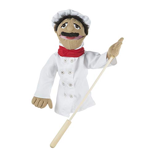 Melissa & Doug Chef| Títere para niños | Marionetas y teatros | 3+ anni