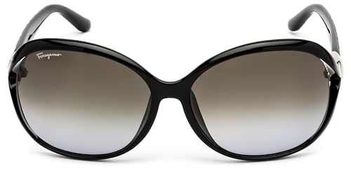 Salvatore Ferragamo Grey Oval Ladies Sunglasses SF770SA001612