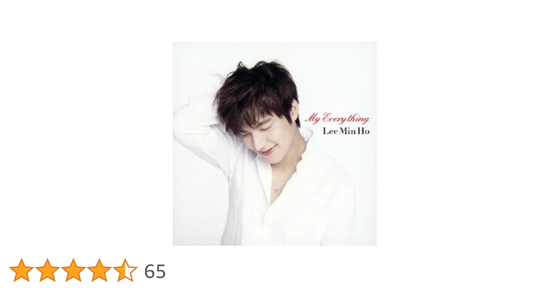LEE MIN HO MY EVERYTHING アルバム　イミン　サイン付 My Everything: Lee, Min Ho: Amazon.es: CD y vinilos}