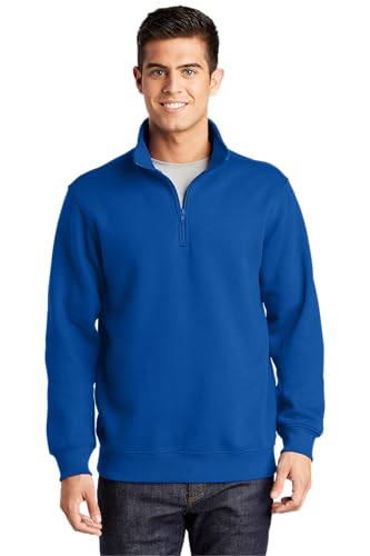 SPORT-TEK Unisex Quarter Zip Sweatshirt
