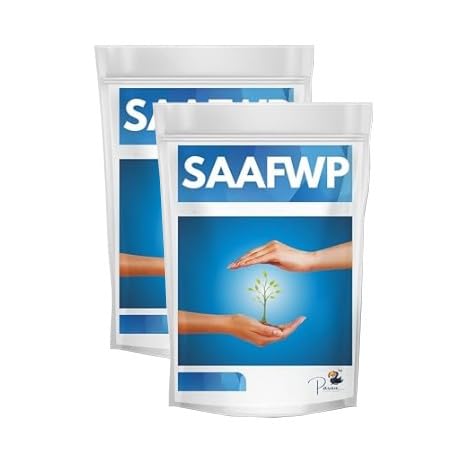 Image of SAAF 200 gm (100gm x 2pack) + gloves combo For Plants (Pack of 1)