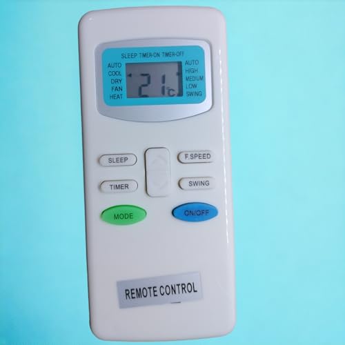 Image of Sanavya AC Remote Control - Compatible Replacement for Split & Window Air Conditioners - Replicates Genuine Remote Functions (Godrej AC Remote 17)