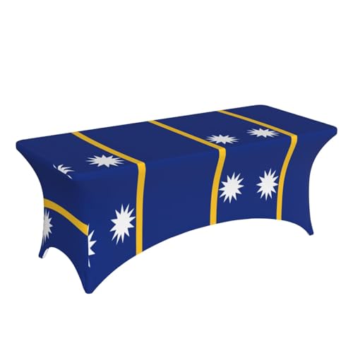 Housse de table rectangulaires extensibles élasthanne Nauru EdWal - 4