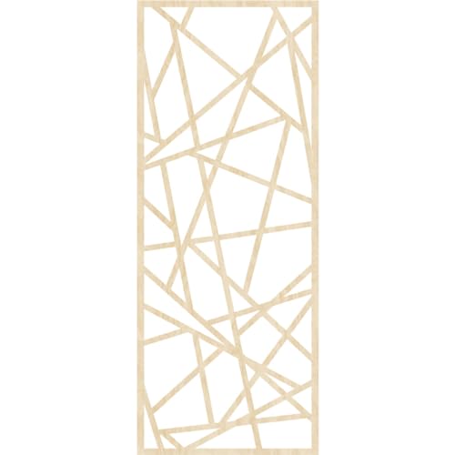 Image of Conway Decorative Pierced Fretwork Wood Wall Panels, 11 3 /8 inchW x 29 3 /8 inchH x 3 /8 inchT, Birch