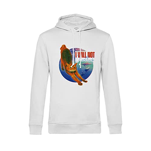 Sweat à capuche chat dauphin l'art de l'humour vintage contre le stress quotidien