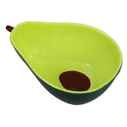 FUNOMOCYA Ceramic Avocado Bowl Unique Avocado Shaped Serving Dish for Fruits Salads and Desserts Capacity Kitchen Decor for Parties and Gatherings