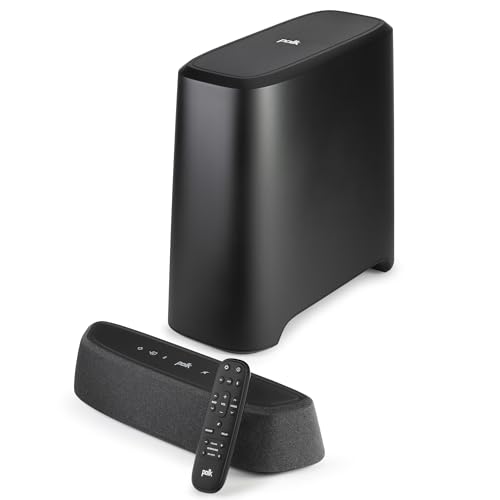 Polk Audio MagniFi Mini AX Sound Bar for TV with Wireless Subwoofer, Dolby Atmos and DTS:X...