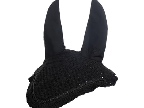 HKM Daphne Bonnet anti mouches Noir Cheval
