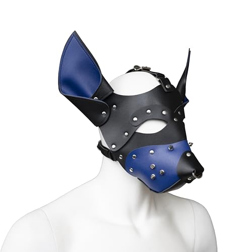 Máscara Steampunk para Perro con Orejas Puppy Full Face miniatura 3