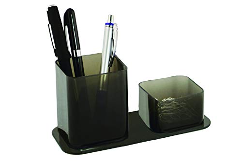 Porta Canetas Duplo Fume, Dello, 3030.I.0012, Fumê