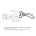 WOEIFGV 3Pairs Reusable Bicycles Missing Link 8/9/10/11/12 Speed Bike Chain Connector Lock Aluminum Alloy Bike Chain Link