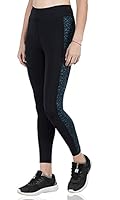 UNBEATABLE Stretchable Gym wear Sports Leggings Ankle Length Workout Tights | Sports Fitness Yoga Track Pants for Girls & Women (Large, Blue)
