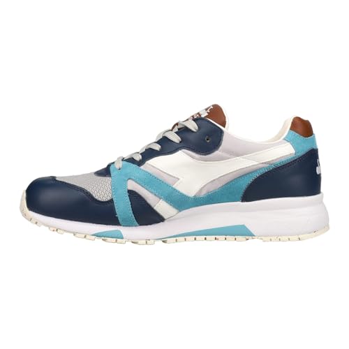Diadora Mens N9000 2030 Italia Lace Up Sneakers Shoes Casual - Blue, Grey3