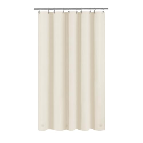 Image of Barossa Design 60x72 Beige Shower Curtain Liner