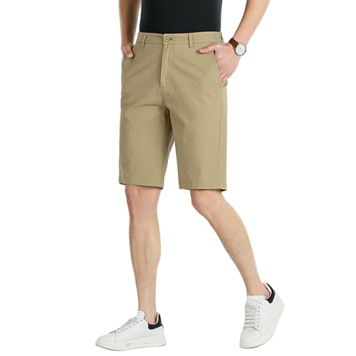 Short d'été pour homme en coton respirant à cinq poches